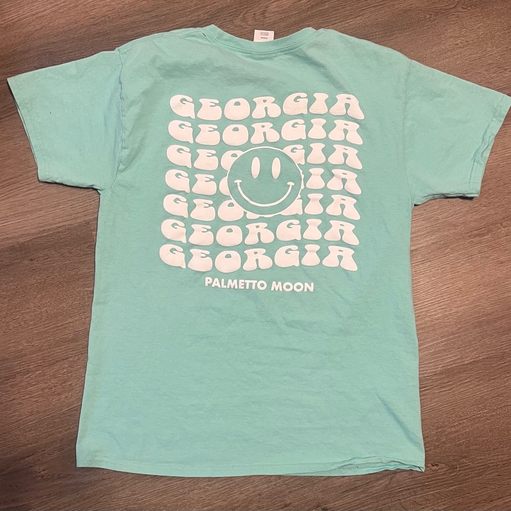 Women's Aqua Short Sleeve Tee